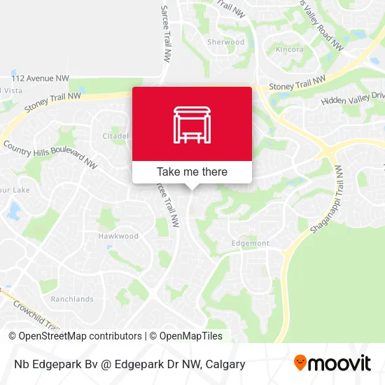 Nb Edgepark Bv @ Edgepark Dr NW map