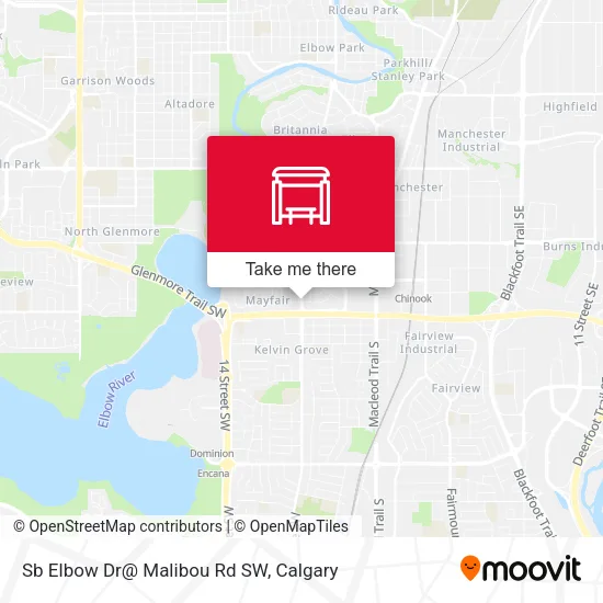 Sb Elbow Dr@ Malibou Rd SW plan