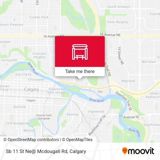 Sb 11 St Ne@ Mcdougall Rd map