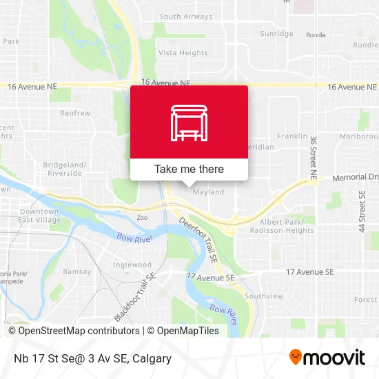 Nb 17 St Se@ 3 Av SE map