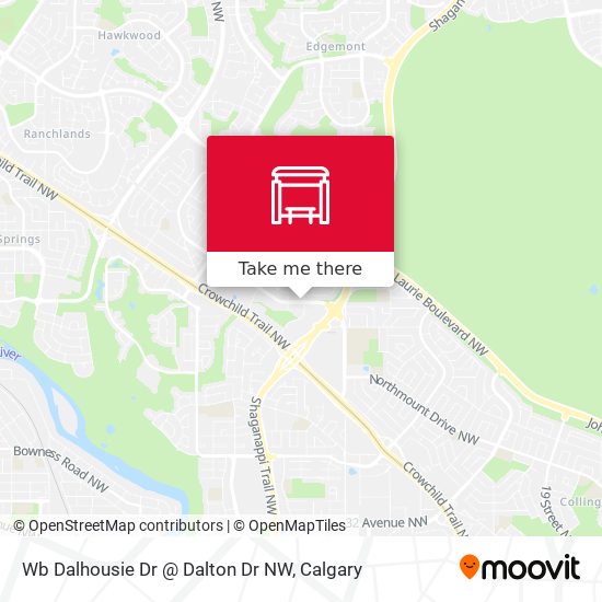 Wb Dalhousie Dr @ Dalton Dr NW map