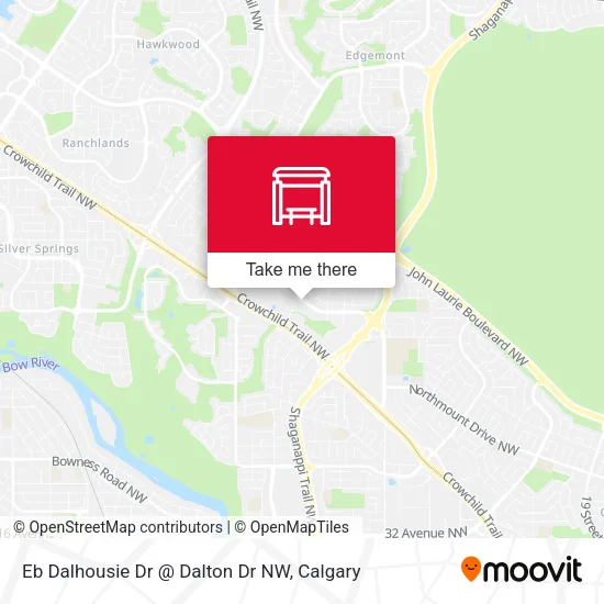Eb Dalhousie Dr @ Dalton Dr NW map