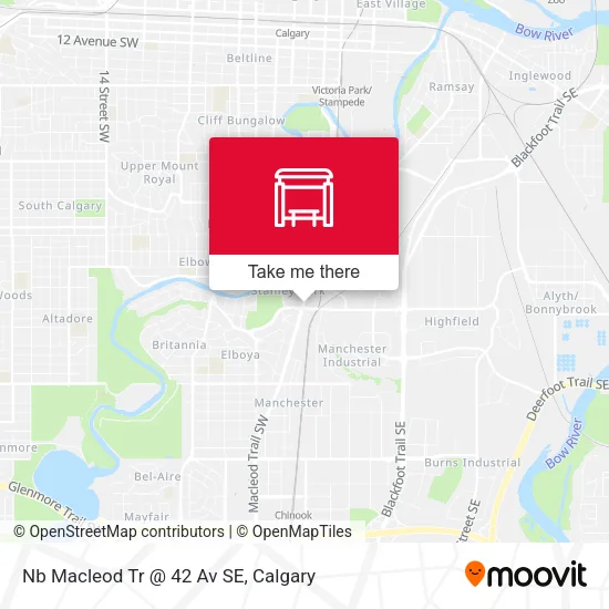 Nb Macleod Tr @ 42 Av SE plan