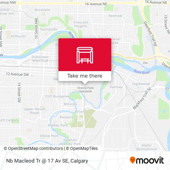 Nb Macleod Tr @ 17 Av SE map