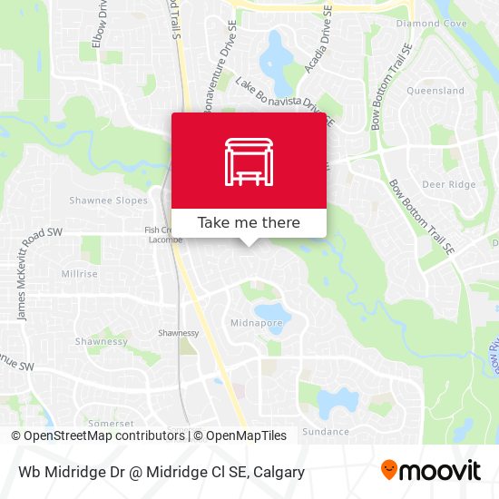 Wb Midridge Dr @ Midridge Cl SE map