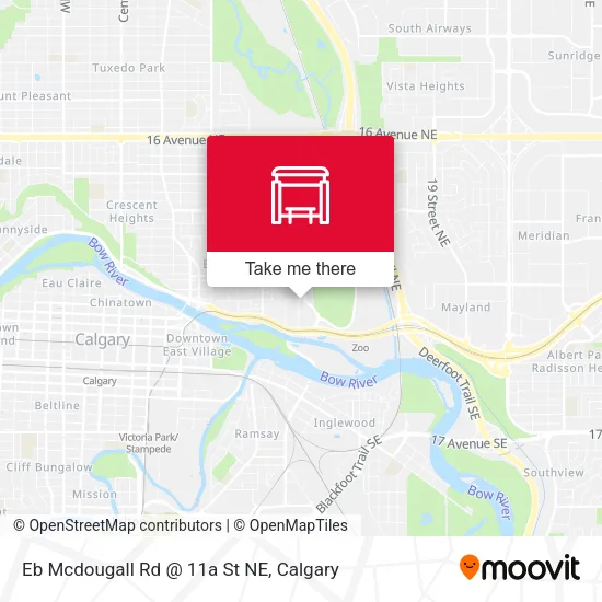 Eb Mcdougall Rd @ 11a St NE plan