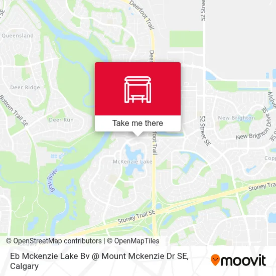 Eb Mckenzie Lake Bv @ Mount Mckenzie Dr SE map