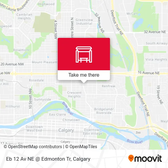 Eb 12 Av NE @ Edmonton Tr plan