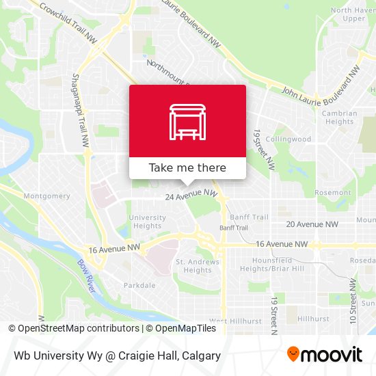 Wb University Wy @ Craigie Hall map