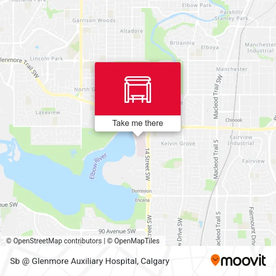 Sb @ Glenmore Auxiliary Hospital map