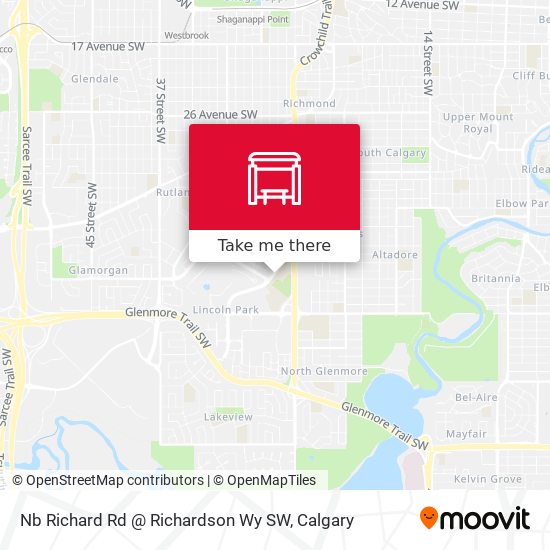 Nb Richard Rd @ Richardson Wy SW plan