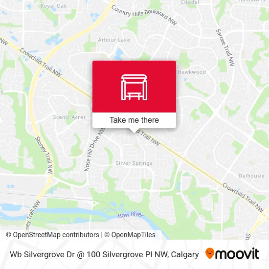 Wb Silvergrove Dr @ 100 Silvergrove Pl NW map