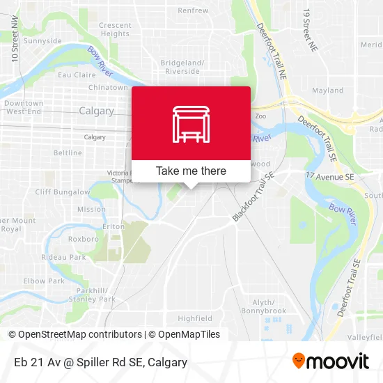 Eb 21 Av @ Spiller Rd SE map