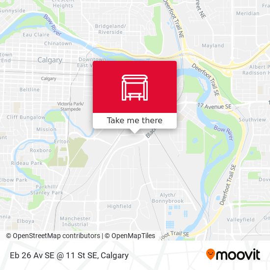 Eb 26 Av SE @ 11 St SE map