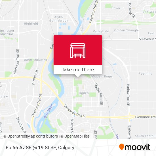 Eb 66 Av SE @ 19 St SE map