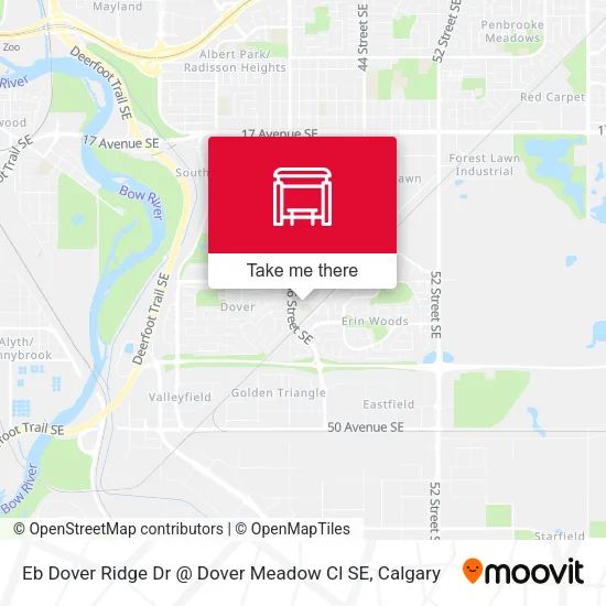 Eb Dover Ridge Dr @ Dover Meadow Cl SE map