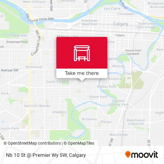 Nb 10 St @ Premier Wy SW map