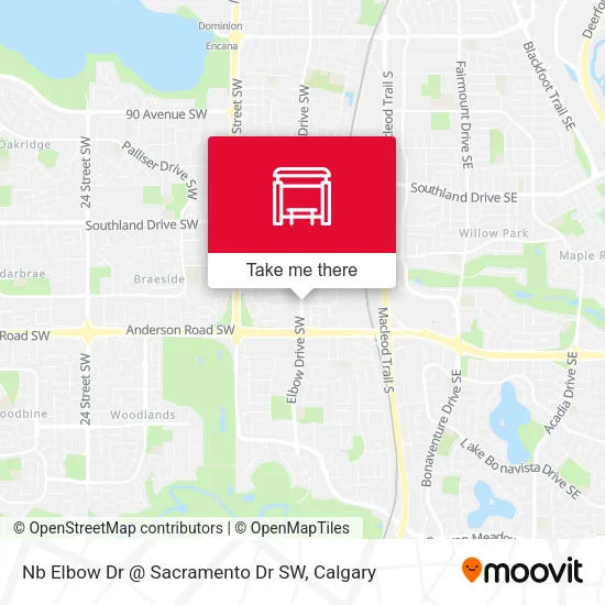 Nb Elbow Dr @ Sacramento Dr SW plan