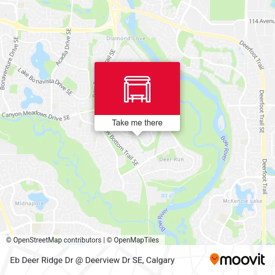 Eb Deer Ridge Dr @ Deerview Dr SE map