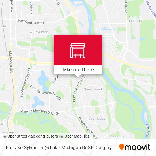 Eb Lake Sylvan Dr @ Lake Michigan Dr SE map