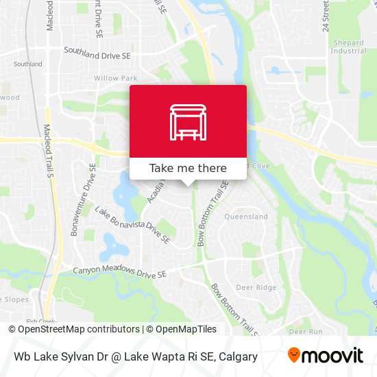 Wb Lake Sylvan Dr @ Lake Wapta Ri SE plan