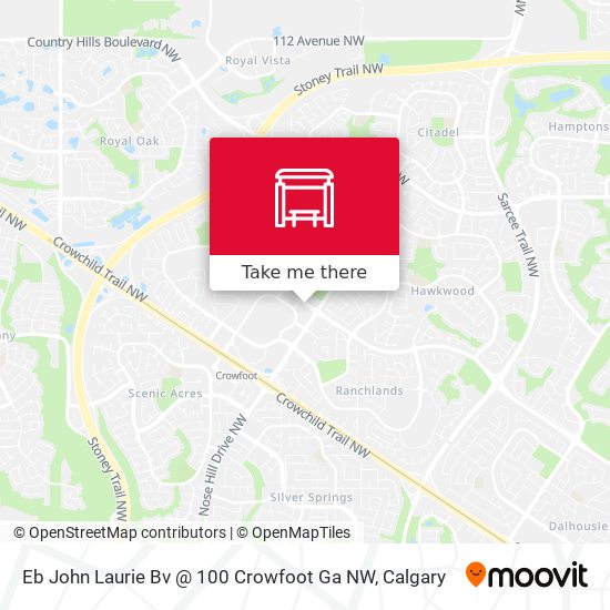 Eb John Laurie Bv @ 100 Crowfoot Ga NW map