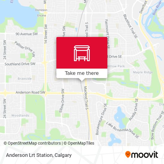 Anderson Lrt Station plan