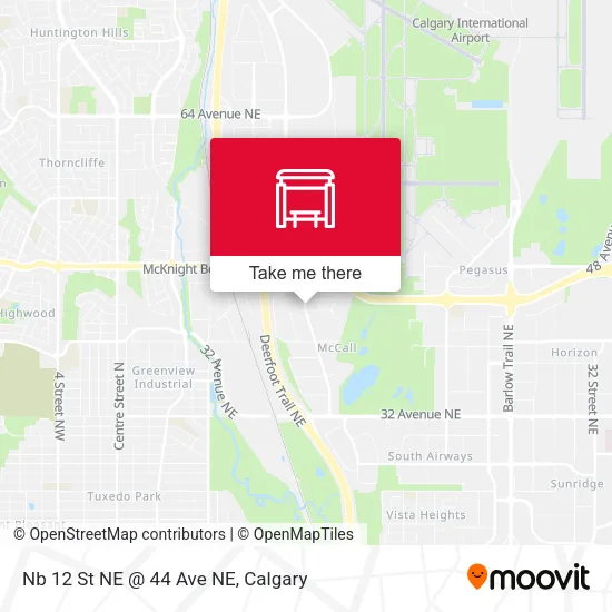 Nb 12 St NE @ 44 Ave NE map