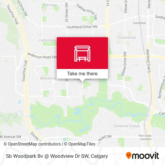 Sb Woodpark Bv @ Woodview Dr SW map