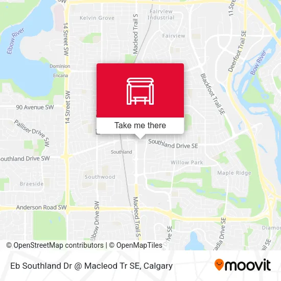 Eb Southland Dr @ Macleod Tr SE plan