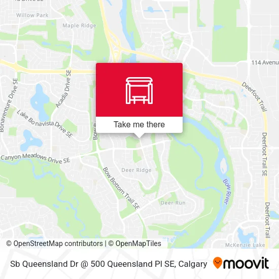 Sb Queensland Dr @ 500 Queensland Pl SE map