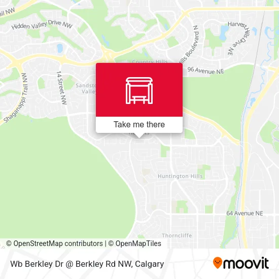 Wb Berkley Dr @ Berkley Rd NW plan