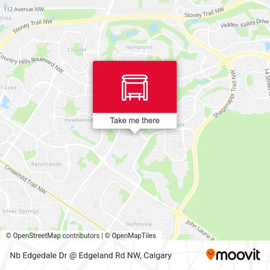 Nb Edgedale Dr @ Edgeland Rd NW map