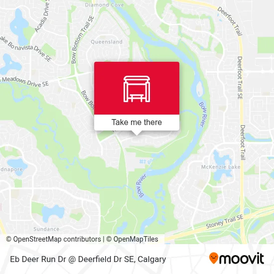 Eb Deer Run Dr @ Deerfield Dr SE map
