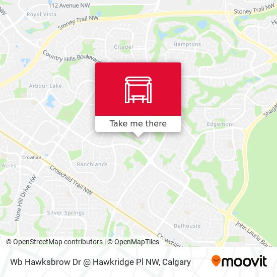 Wb Hawksbrow Dr @ Hawkridge Pl NW plan