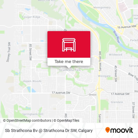 Sb Strathcona Bv @ Strathcona Dr SW map