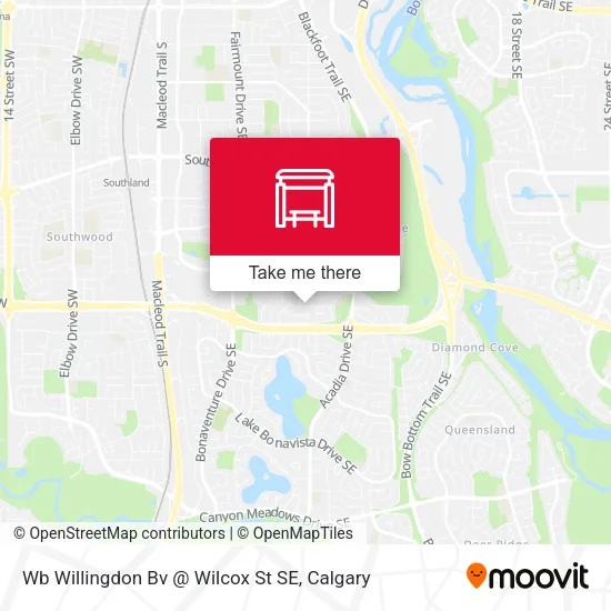 Wb Willingdon Bv @ Wilcox St SE map