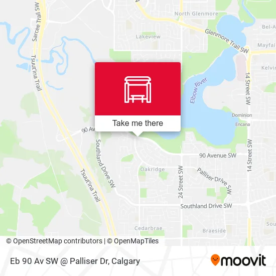 Eb 90 Av SW @ Palliser Dr map