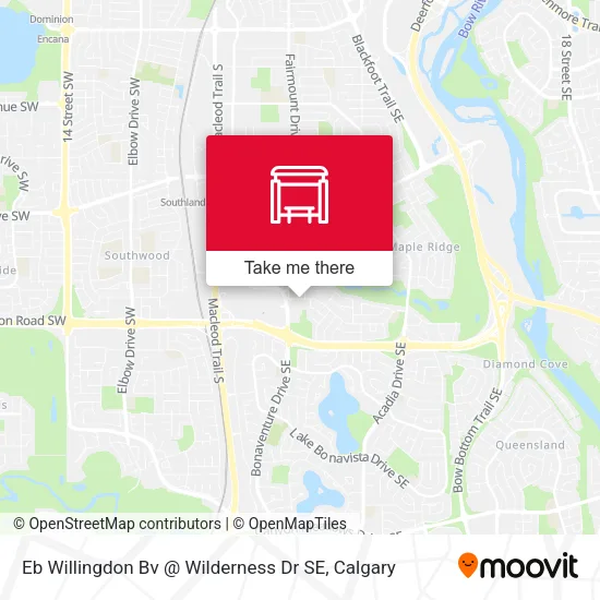 Eb Willingdon Bv @ Wilderness Dr SE map