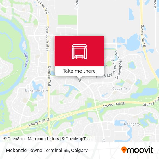 Mckenzie Towne Terminal SE map