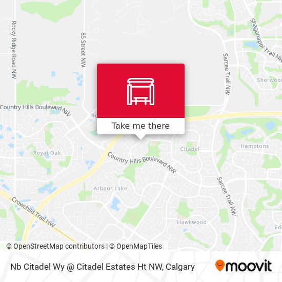 Nb Citadel Wy @ Citadel Estates Ht NW map