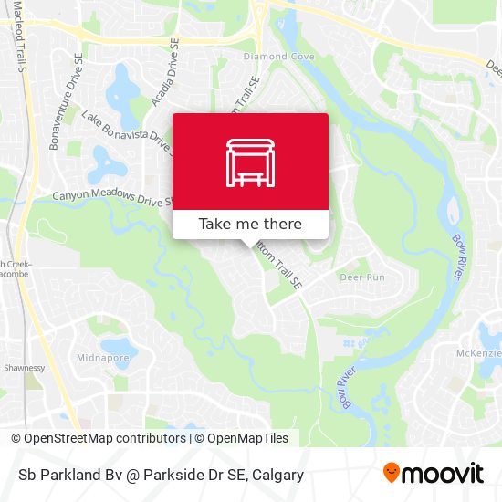 Sb Parkland Bv @ Parkside Dr SE map