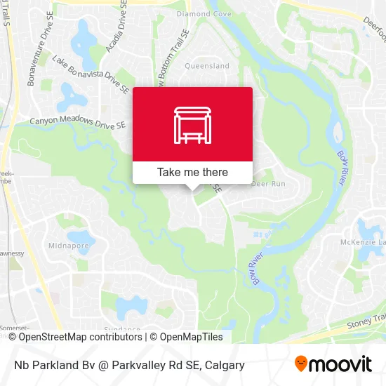 Nb Parkland Bv @ Parkvalley Rd SE map