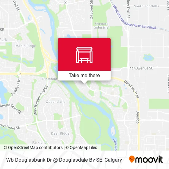 Wb Douglasbank Dr @ Douglasdale Bv SE map