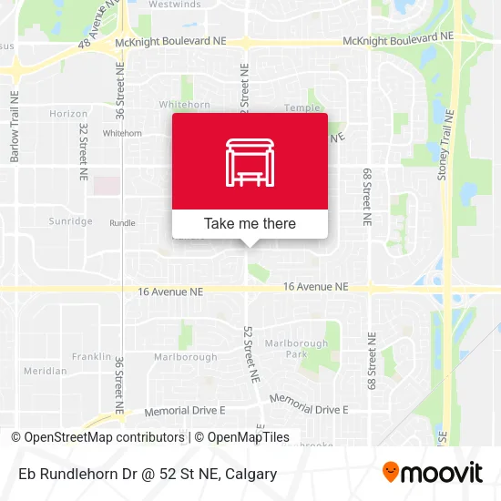 Eb Rundlehorn Dr @ 52 St NE map