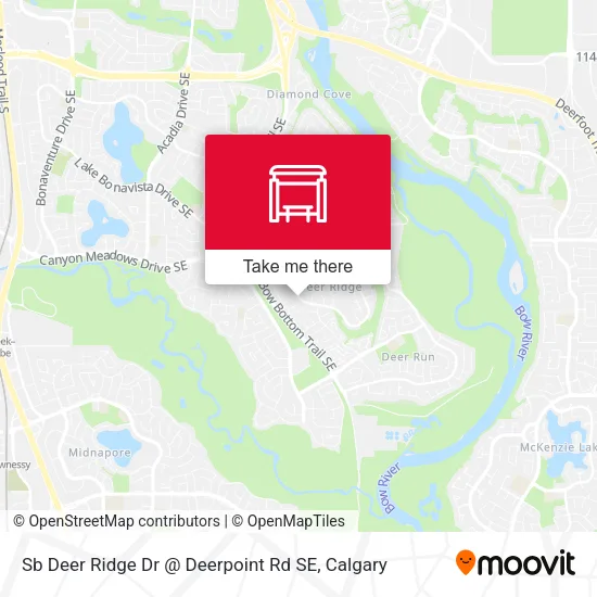 Sb Deer Ridge Dr @ Deerpoint Rd SE map