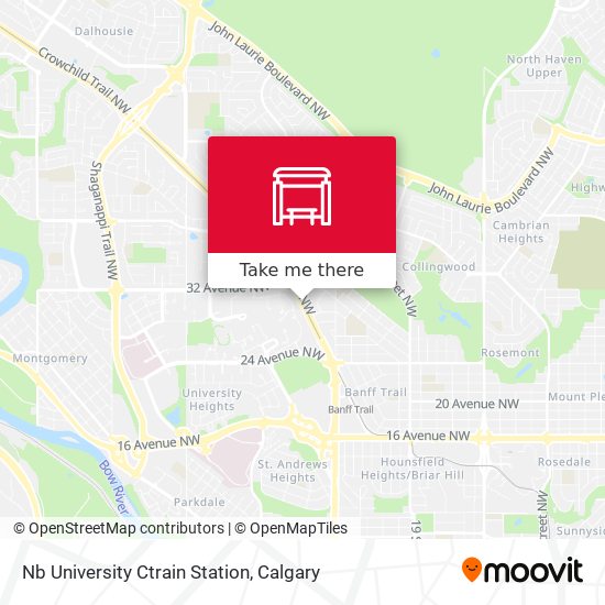 Nb University Ctrain Station plan