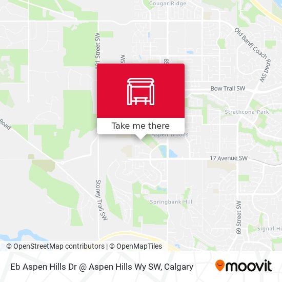 Eb Aspen Hills Dr @ Aspen Hills Wy SW map