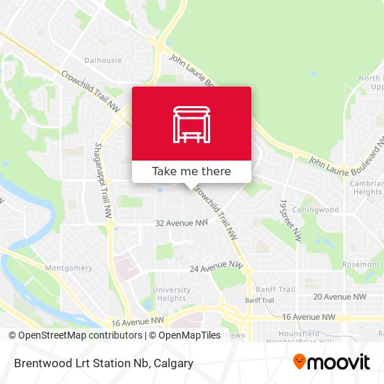 Brentwood Lrt Station Nb map