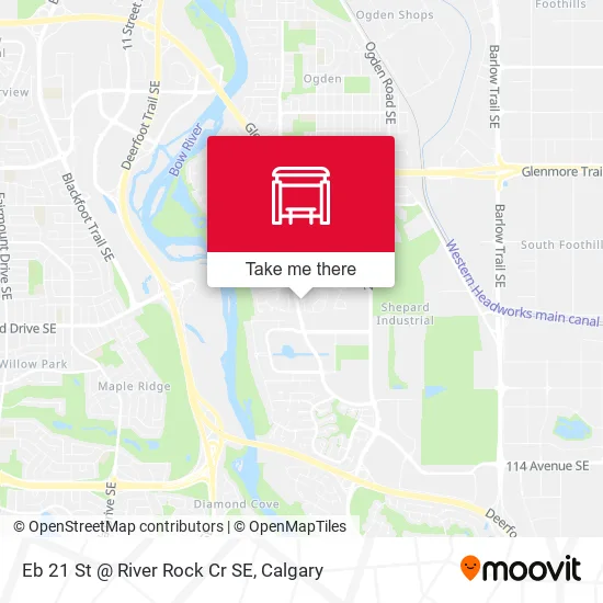 Eb 21 St @ River Rock Cr SE map